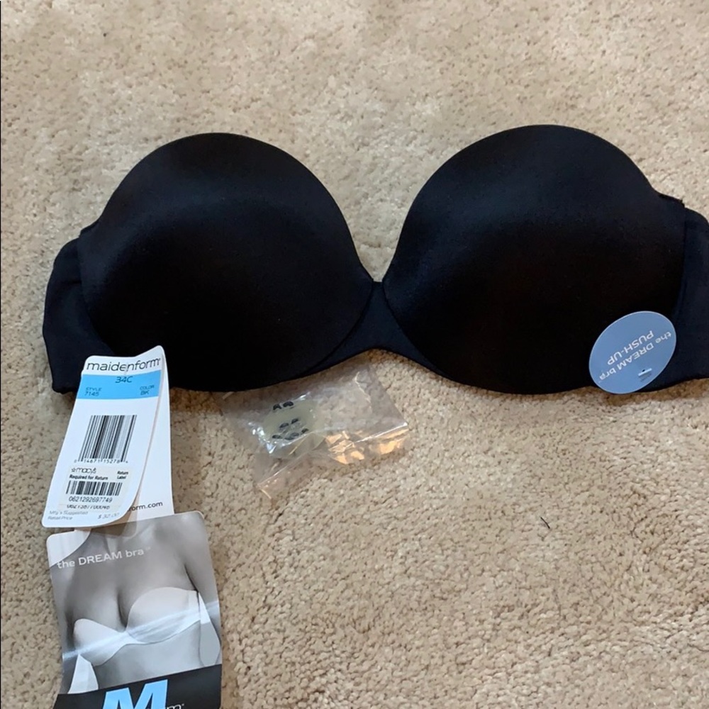 NWT Maidenform Strapless Bra 34C